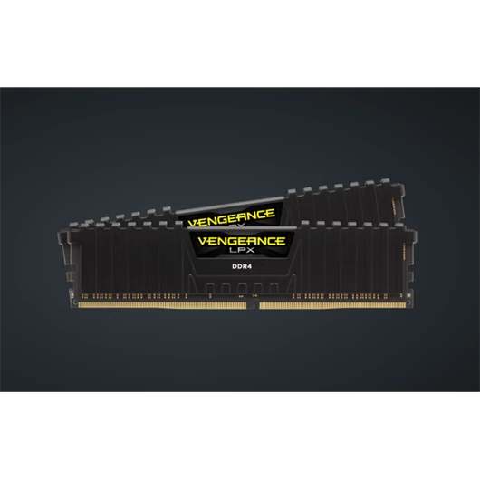 CORSAIR Memória VENGEANCE DDR4 16GB 2660MHz C16 LPX, fekete