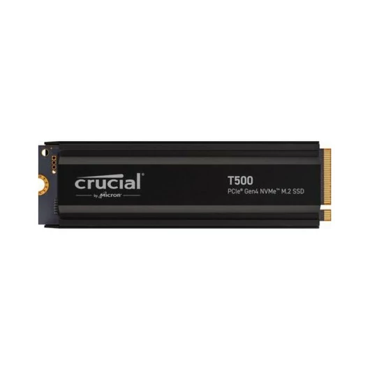 CRUCIAL SSD M.2 PCIe Gen4 NVMe 2TB T500 with heatsink