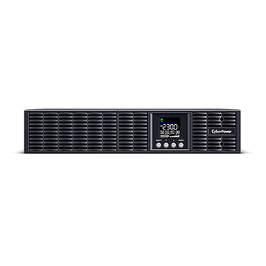 CYBERPOWER UPS, 1000VA/900W, 8xC13, színes LCD, szünetmentes, tiszta színuszos, online kettős konverzió, rack/tower