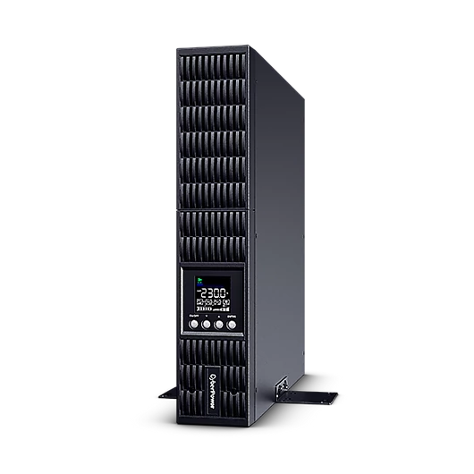 CYBERPOWER UPS, 2000VA/1800W, 8xC13, színes LCD, szünetmentes, tiszta színuszos, online kettős konverzió, rack/tower