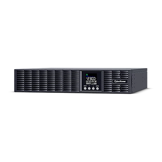 CYBERPOWER UPS, 3000VA/2700W, 8xC13, színes LCD, szünetmentes, tiszta színuszos, online kettős konverzió, rack/tower