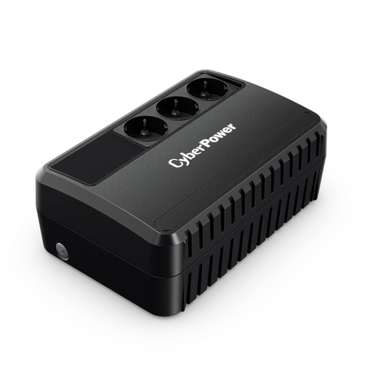 CYBERPOWER UPS BU650E (3 Schuko) 650VA (360 W), 230V Power-Saving LINE-INTERAKTÍV szünetmentes elosztó, AVR