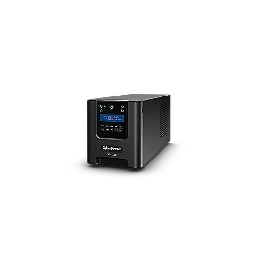 CYBERPOWER UPS PR750ELCD (6xIEC320) 750VA 675W 230V szünetmentes tápegység + USB LINE-INTERAKTÍV