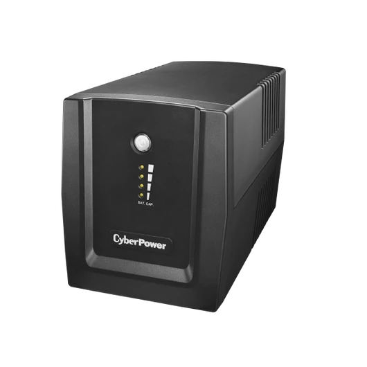 CYBERPOWER UPS UT1500E (4 aljzat) 1500VA 900W, 230V szünetmentes tápegység LINE-INTERAKTÍV
