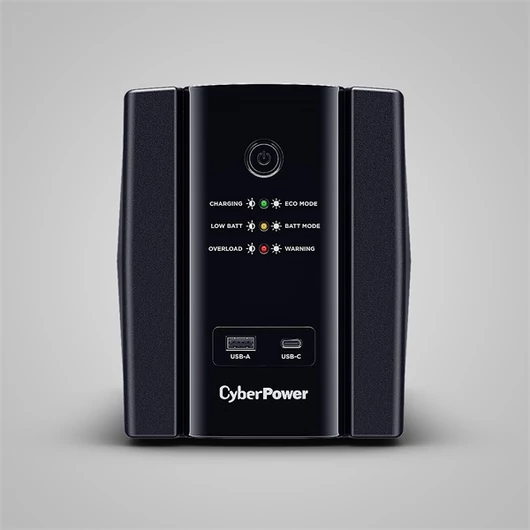 CYBERPOWER UPS UT2200EG (4 aljzat) 2200VA 1320W, 230V szünetmentes tápegység LINE-INTERACTIVE