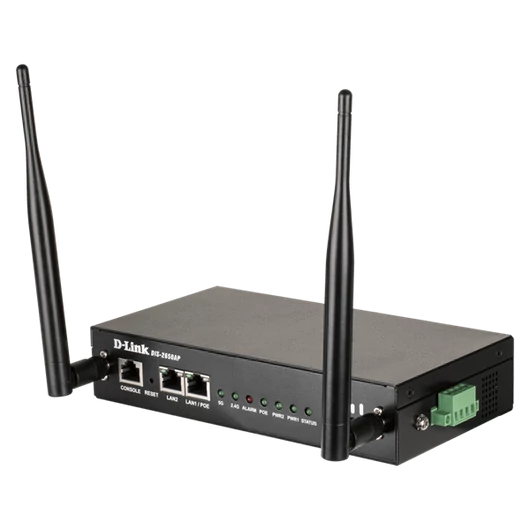 D-LINK Ipari Wireless Router Dual Band AC1200 1xWAN(1000Mbps) + 2xLAN(1000Mbps), DIS-2650AP
