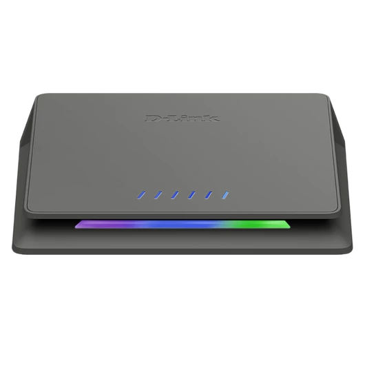 D-LINK Switch 5x2.5Gpbs + 1x10Gbps Multi-Gigabit (Smart Turbo Mode), DMS-106XT