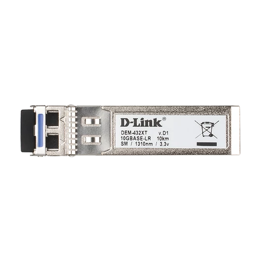 D-LINK Switch SFP+ Modul 10GBase-LR + LC adóvevő, DEM-432XT/10 (10-PACK)