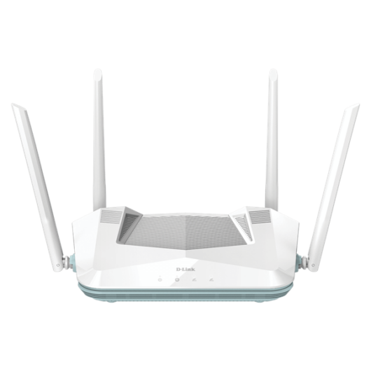 D-LINK Wireless Router Dual Band AX3200 Wi-Fi 6 1xWAN(1000Mbps) + 4xLAN(1000Mbps), R32/E