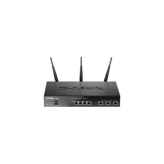 D-LINK Vezeték nélküli VPN Router 2xWAN(1000Mbps) + 4xLAN(1000Mbps) + 2xUSB, DSR-1000AC