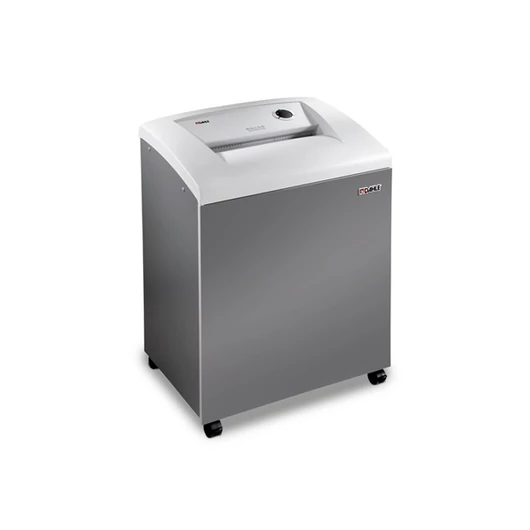 DAHLE Iratmegsemmisítő 416, CD/DVD/Kártya/Gémkapocs, 18-20 lap (80gr), P-4/F-1/O-3/T-4/E-3, 5,7 m/min, 160 liter