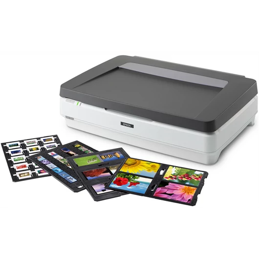 EPSON Filmscanner - Expression 13000XL Pro (A3, 2400x4800 DPI, 12 mp/oldal, USB)