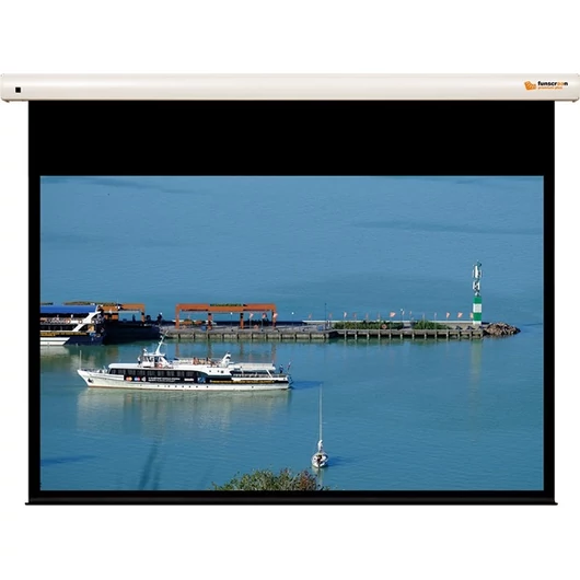 FUNSCREEN 79" (16:10) Premium Plus motoros vetítővászon (Méret:180x111, Látható méret:170x106 cm)