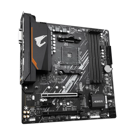 GIGABYTE Alaplap AM4 B550M AORUS ELITE AMD B550, mATX