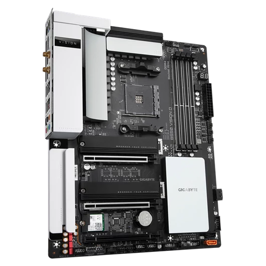 GIGABYTE Alaplap AM4 B550 VISION D AMD B550, ATX
