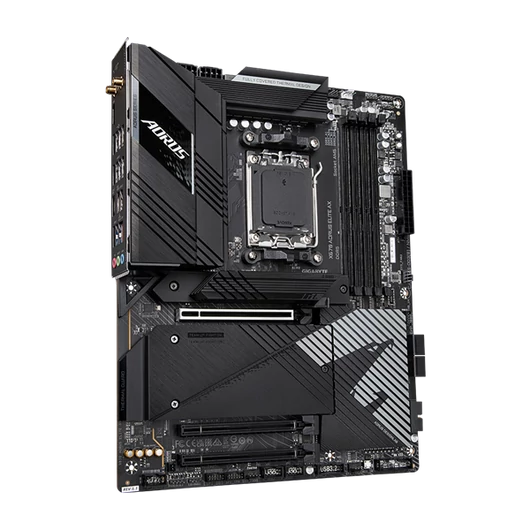 GIGABYTE Alaplap AM5 X670 AORUS ELITE AX AMD X670, ATX
