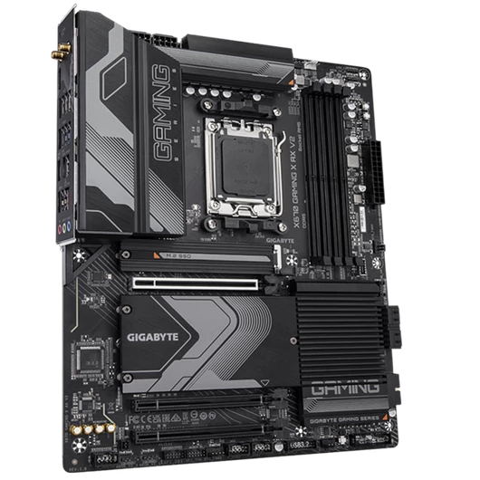 GIGABYTE Alaplap AM5 X670 GAMING X AX V2 AMD X670, ATX