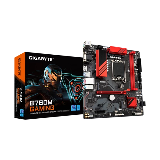 GIGABYTE Alaplap S1700 B760M GAMING INTEL B760, mATX