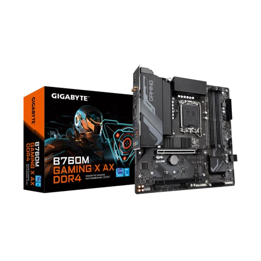 GIGABYTE Alaplap S1700 B760M GAMING X AX DDR4 INTEL B760, mATX