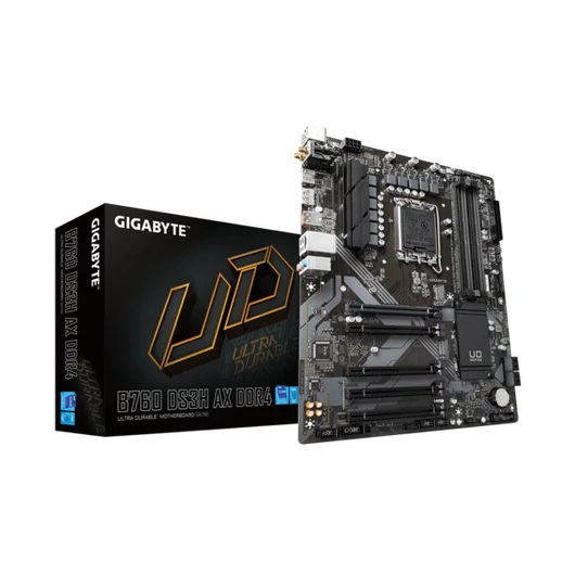 GIGABYTE Alaplap S1700 B760 DS3H AX DDR4 INTEL B760, ATX