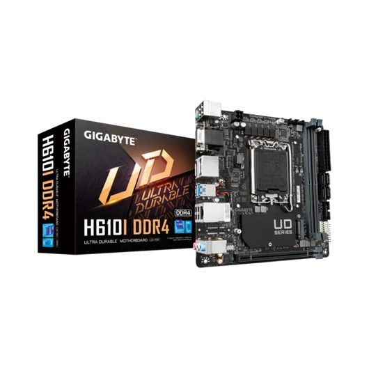 GIGABYTE Alaplap S1700 H610I DDR4 INTEL H610, mini-ITX