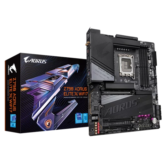 GIGABYTE Alaplap S1700 Z790 AORUS ELITE X WIFI7 INTEL Z790, ATX