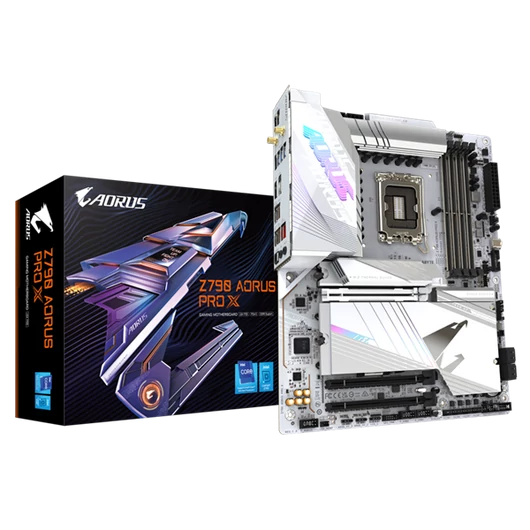 GIGABYTE Alaplap S1700 Z790 AORUS PRO X INTEL Z790, ATX