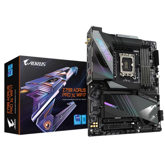 GIGABYTE Alaplap S1700 Z790 AORUS PRO X WIFI7 INTEL Z790, ATX