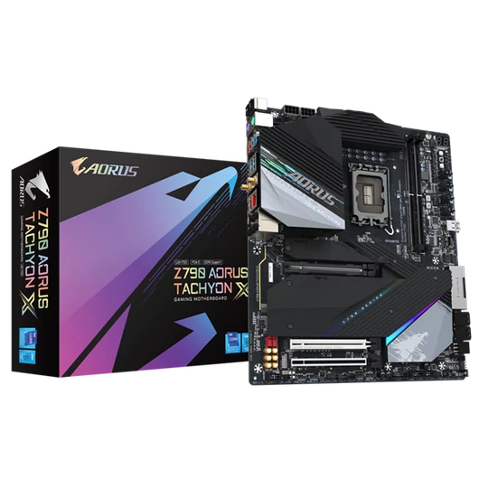 GIGABYTE Alaplap S1700 Z790 AORUS TACHYON X INTEL Z790, E-ATX