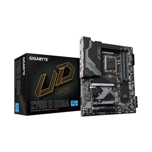 GIGABYTE Alaplap S1700 Z790 D DDR4 INTEL Z790, ATX