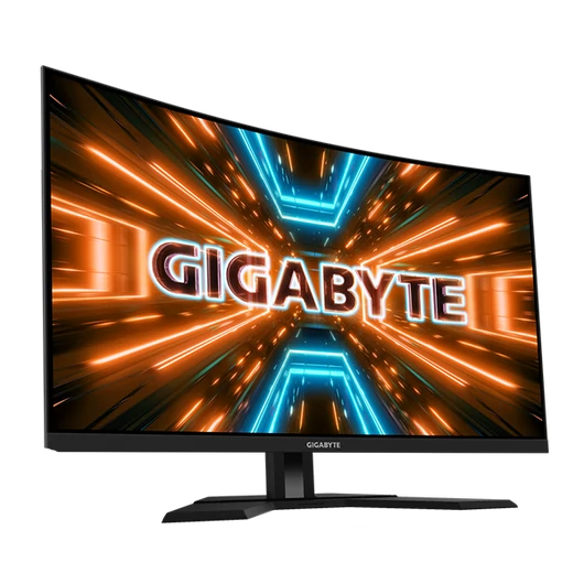 GIGABYTE Ívelt VA LED Monitor 31.5" M32QC 2560x1440, 2xHDMI/Displayport/4xUSB