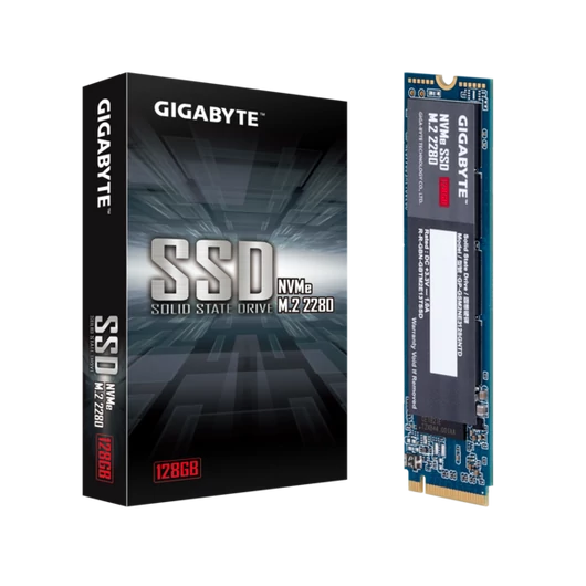 GIGABYTE SSD M.2 2280 NVMe 128GB