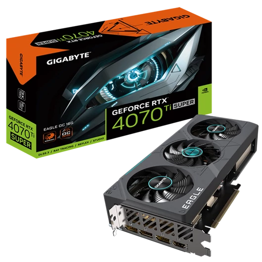 GIGABYTE Videokártya PCI-Ex16x nVIDIA RTX 4070 Ti SUPER 16GB DDR6X OC