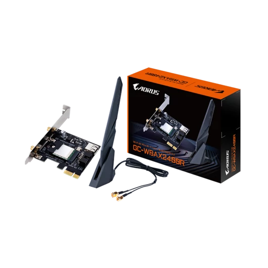 GIGABYTE Wireless Adapter PCI-Express Tri Band AX2400, GC-WBAX2400R