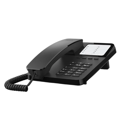 GIGASET Telefon DESK 400 telefon, fekete