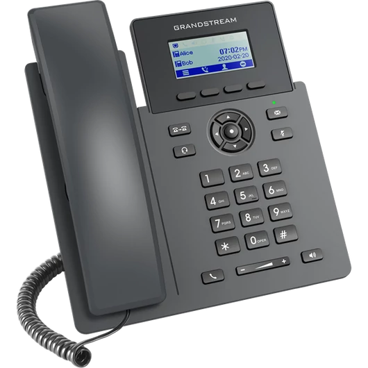 GRANDSTREAM IP Telefon 2 vonalas Carrier-Grade, HD színes LCD kijelző POE, GRP2601P