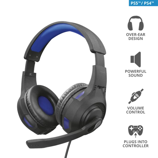 TRUST Gaming fejhallgató 23250 (GXT 307B Ravu Gaming Headset for PS4/ PS5)