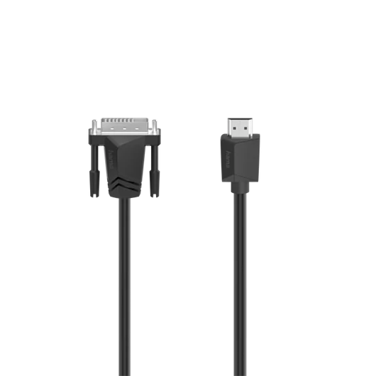 HAMA 200715, FIC HDMI-DVI/D ÖSSZEKÖTOKÁBEL 1,5M, 4K, COM