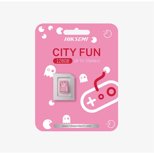 HIKSEMI Memóriakártya MicroSDXC 128GB City Fun CL10 170R/90W UHS-I V30 (HIKVISION)