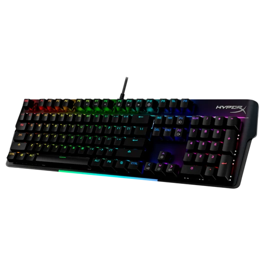 HP HYPERX vezetékes mechanikus gaming billentyűzet Alloy MKW100 piros switch - amerikai lokalizáció