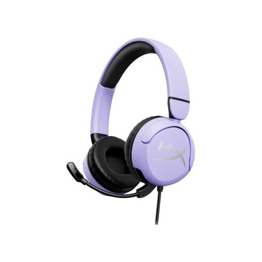 HP HYPERX vezetékes gaming fejhallgató Cloud Mini - levendula