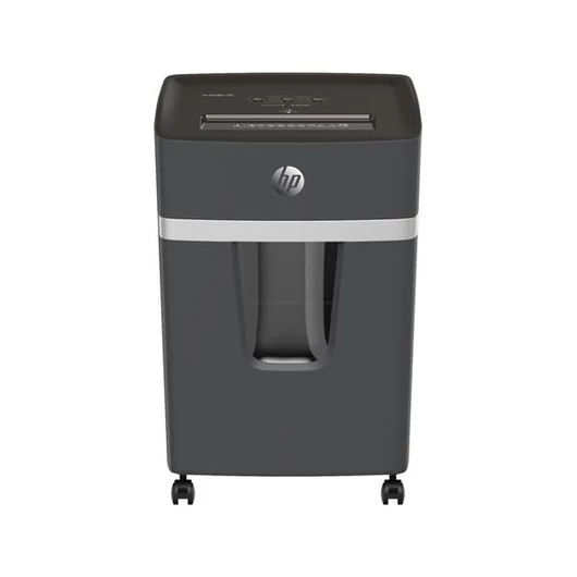HP Iratmegsemmisítő, konfetti, 15 lap, "Pro Shredder 15CC", sötétszürke