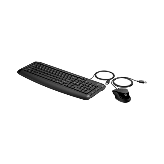 HP Pavilion vezetékes billentyűzet és Pavilion egér 200 - fekete