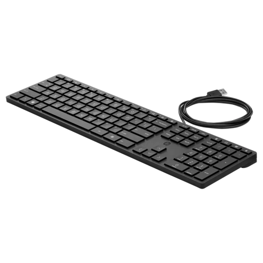 HP Vezetékes Billentyűzet USB 320K, Héber