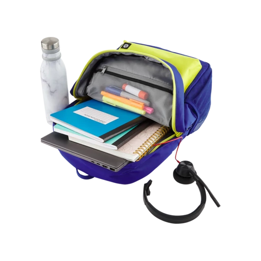 HP hátizsák Campus 15,6" - kék/sárga