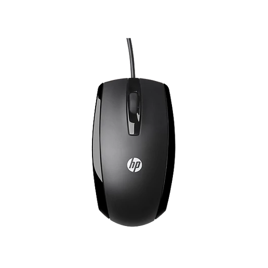 HP vezetékes egér X500 - fekete