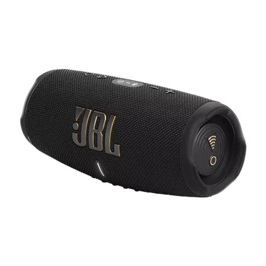 JBL Charge 5 Wi-Fi (WiFi&Bluetooth hordozható hangszóró), Fekete