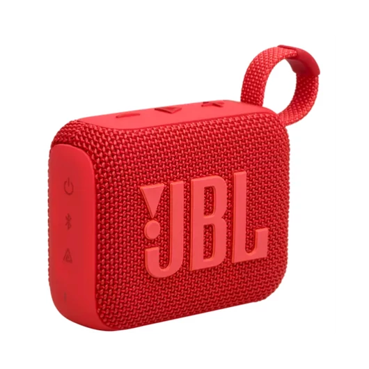 JBL Go 4 (hordozható, vízálló hangszóró), piros