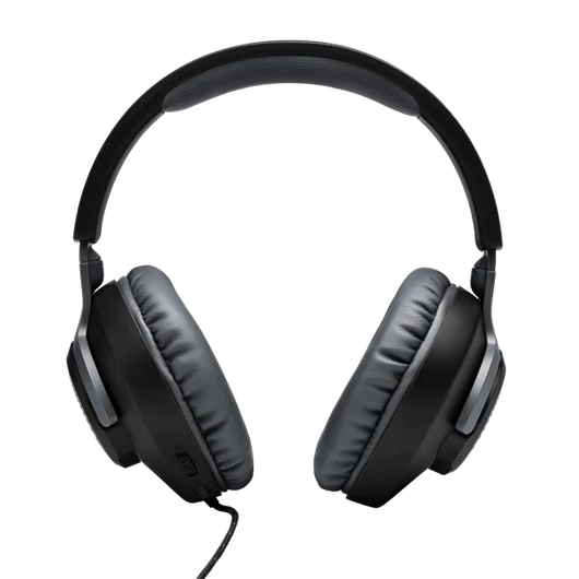 JBL Quantum 100 (Vezetékes, gaming fejhallgató mikrofonnal), Fekete