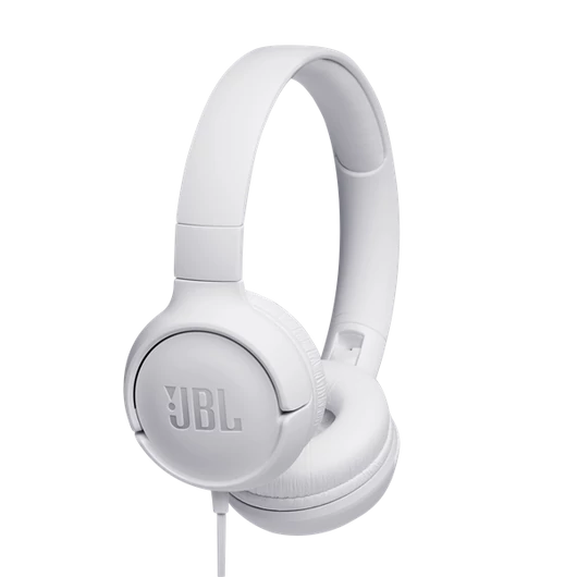 JBL Tune 500 (Vezetékes fejhallgató), Fehér